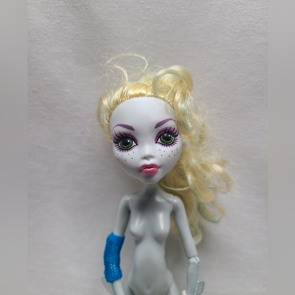 Monster High Lagoona Blue Dot Dead Gorgeous Doll 11" Preowned Incomplete - Picture 4 of 8